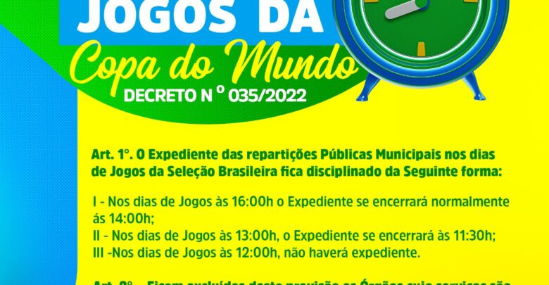 Copa do Mundo 2022: Confira os horários de expediente do Centro  Redentorista no segundo jogo do